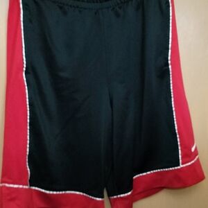 Stylish Black and Red Men's Shorts Nike